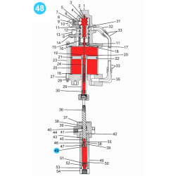 item#48 Air Operated Pump 50-1 Ratio 5-1/4" Valve Seat item#48 Air Operated Pump 50-1 Ratio 5-1/4" Valve Seat