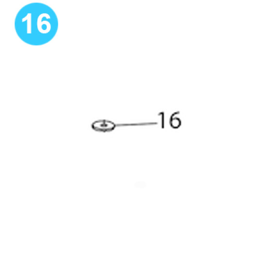 item#16 Air Pressure Switch Seal 7* Air Pressure Switch image