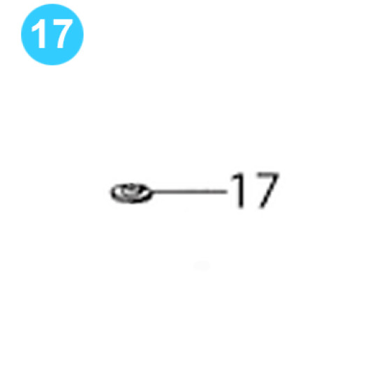 item#17 Air Pressure Switch Retainer 7* Air Pressure Switch image