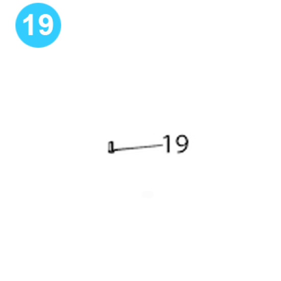 item#19 Air Pressure Switch Cap Screw 7* Air Pressure Switch image