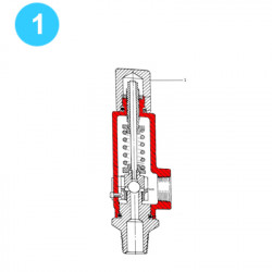 item#1 3/4" - 1200psi Hydraulic Relief Valve Hood item#1 3/4" - 1200psi Hydraulic Relief Valve Hood
