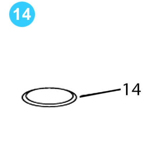 item#14 Demco Style Shear Relief Valve 2750psi - 2in Gasket Copper Demco Style Shear Relief Valve 2750psi-2