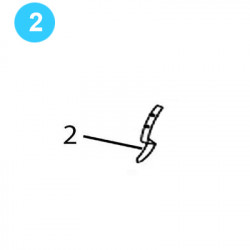 item#2 Demco Style Shear Relief Valve 2750psi - 2in Latch Spring