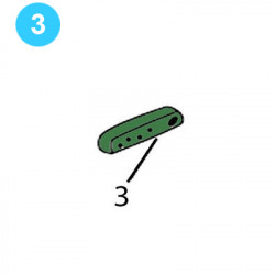 item#3 Demco Style Shear Relief Valve 2750psi - 2in Shear Bar