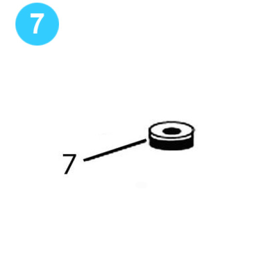 item#7 Demco Style Shear Relief Valve 2750psi - 2in Seal image