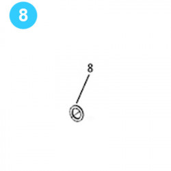 item#8 Air Operated Pump 50-1 Ratio, 6" Gasket item#8 Air Operated Pump 50-1 Ratio, 6" Gasket