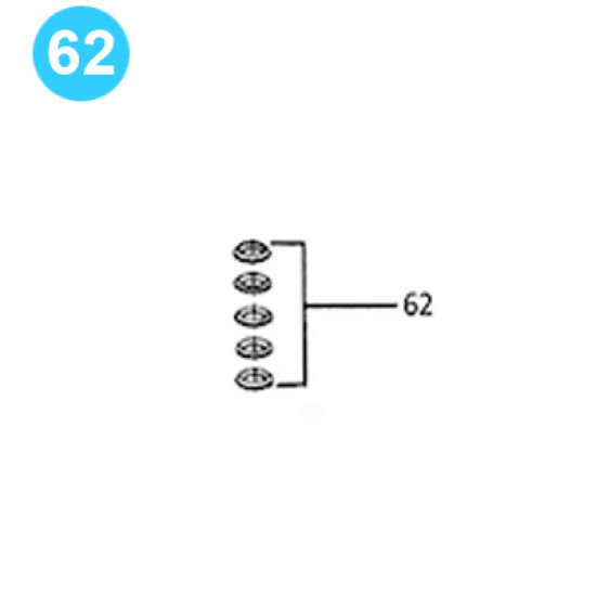 item#62 Air Operated Pump 50-1 Ratio, 6