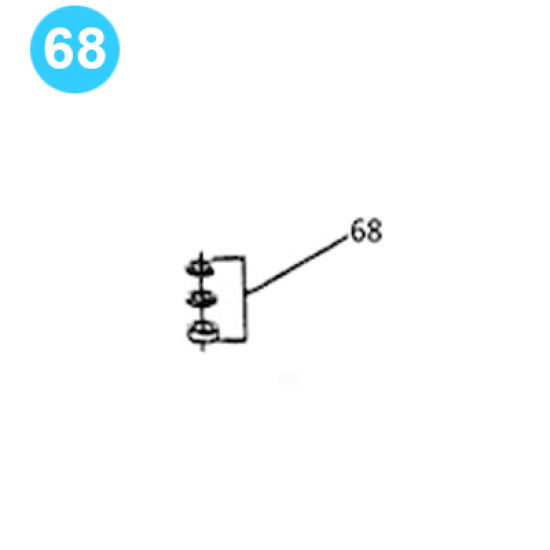 item#68 Air Operated Pump 50-1 Ratio, 6