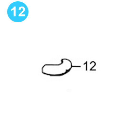 item#12 Air Operated Pump, 60:1 Ratio, 7-3/8