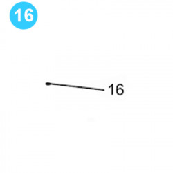 item#16 Air Operated Pump, 60:1 Ratio, 7-3/8" Stop Nut item#16 Air Operated Pump, 60:1 Ratio, 7-3/8" Stop Nut