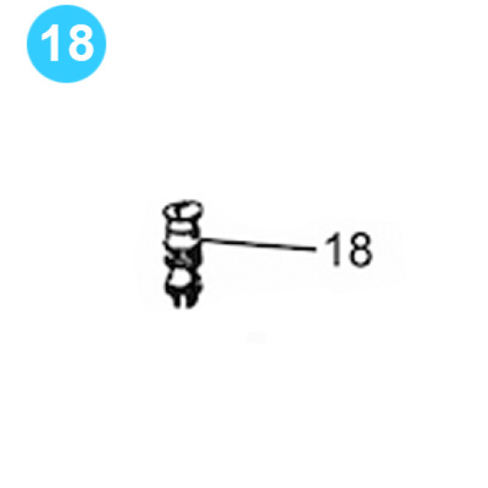 item#18 Air Operated Pump, 60:1 Ratio, 7-3/8