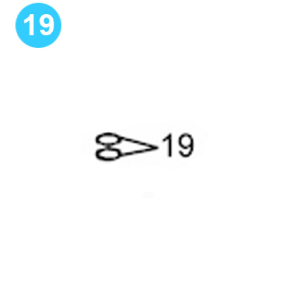 item#19 Air Operated Pump, 60:1 Ratio, 7-3/8