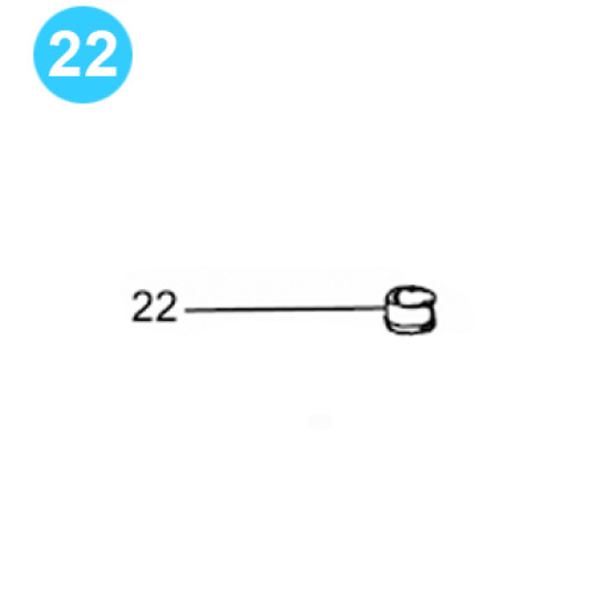item#22 Air Operated Pump, 60:1 Ratio, 7-3/8