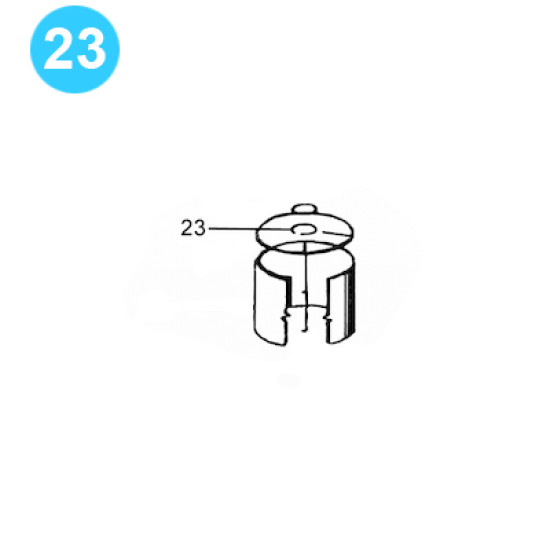 item#23 Air Operated Pump, 60:1 Ratio, 7-3/8