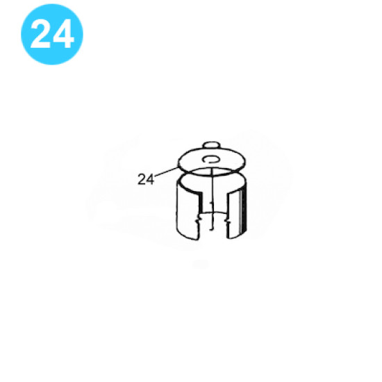 item#24 Air Operated Pump, 60:1 Ratio, 7-3/8