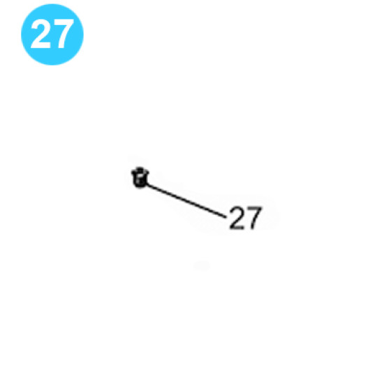 item#27 Air Operated Pump, 60:1 Ratio, 7-3/8