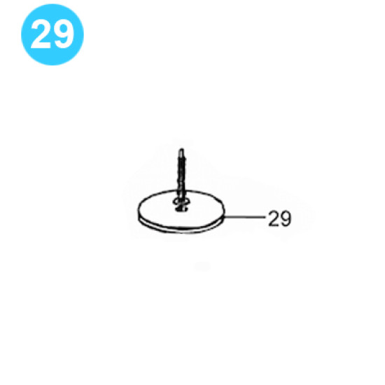 item#29 Air Operated Pump, 60:1 Ratio, 7-3/8