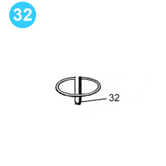item#32 Air Operated Pump, 60:1 Ratio, 7-3/8
