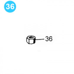 item#36 Air Operated Pump, 60:1 Ratio, 7-3/8" Coupling Nut item#36 Air Operated Pump, 60:1 Ratio, 7-3/8" Coupling Nut