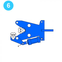 item#6 Eckel Style Backup 4-1/2" UHT Tri Grip Load Cell Type Clevis Pin item#6 Eckel Style Backup 4-1/2" UHT Tri Grip Load Cell Type Clevis Pin