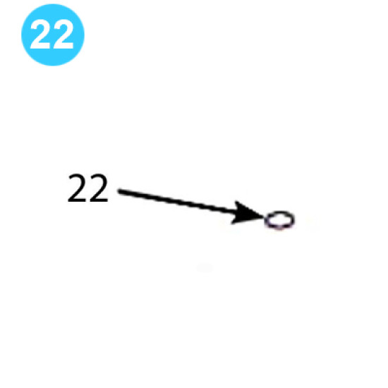 item#22 Demco Style Butterfly Valve Series NE-I - 2-1/2in Top O-Ring NE-I 2-1/2