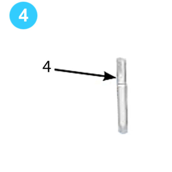item#4 Demco Style Butterfly Valve Series NE-I - 2-1/2in Upper Stem NE-I 2-1/2