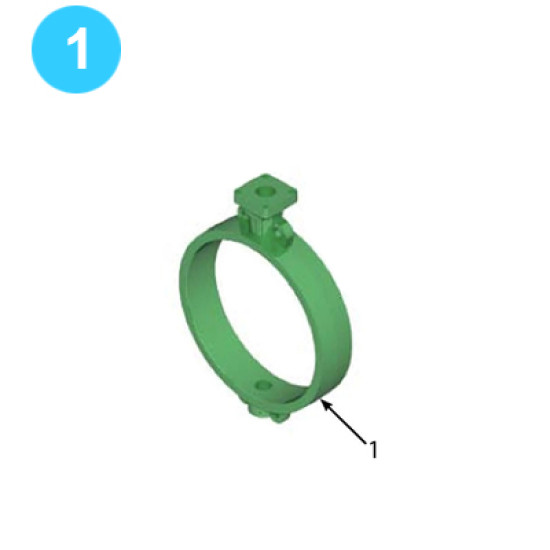 item#1 Demco Style Butterfly Valve Series NF-C - 16in Body NF-C Series 16