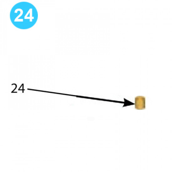 item#24 Demco Style Butterfly Valve Series NE-C - 6in Bearing NE-C Series 6
