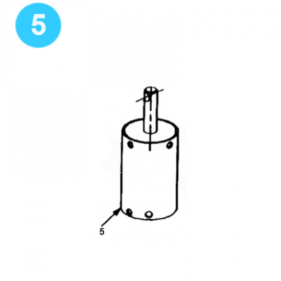 item#5 Guiberson Style Model G Spider 61000-100 Pneumatic Cylinder Guiberson Style Model G Spider 61000-100 image