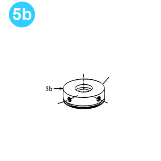 item#5b Guiberson Style Model G Spider 61037-100 Cylinder End image