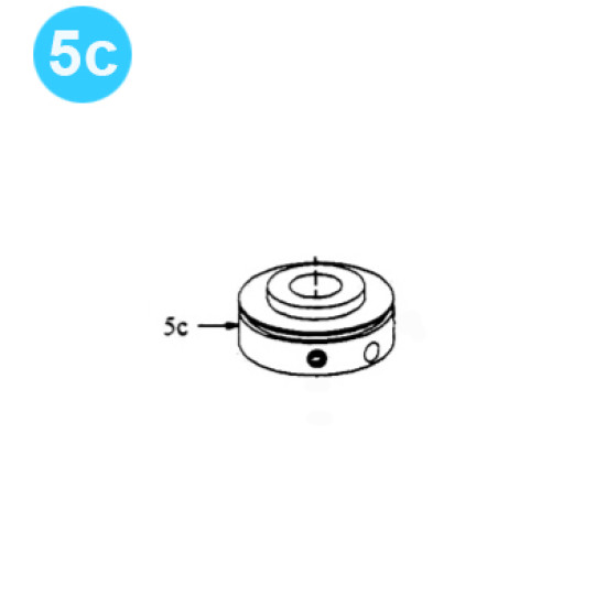 item#5c Guiberson Style Model G Spider 61000-100 Cylinder Cap Guiberson Style Model G Spider 61000-100 image