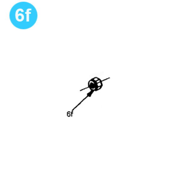 item#6f Guiberson Style Model G Spider 61000-100 Nut With Nylok Guiberson Style Model G Spider 61000-100 image