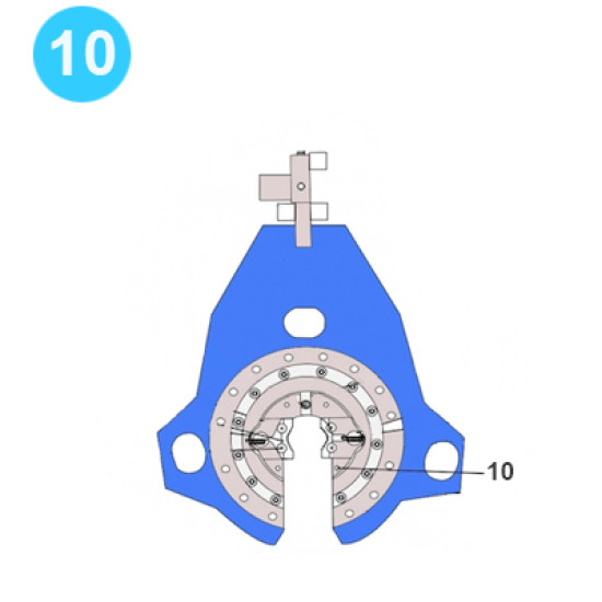 item#10 Eckel Style Backup 4-1/2