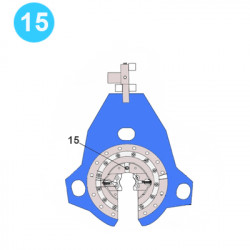 item#15 Eckel Style Backup 4-1/2" Hydra-Shift 3/8" x 1-1/2" item#15 Eckel Style Backup 4-1/2" Hydra-Shift 3/8" x 1-1/2"