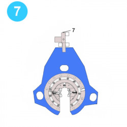 item#7 Eckel Style Backup 4-1/2" Hydra-Shift 3/8" x 1-1/4" item#7 Eckel Style Backup 4-1/2" Hydra-Shift 3/8" x 1-1/4"