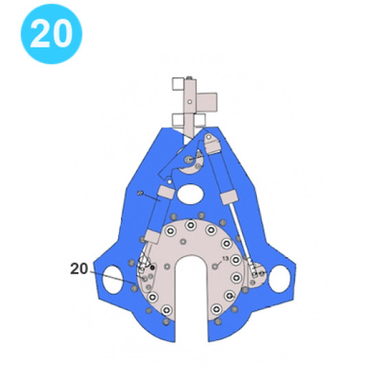 item#20 Eckel Style Backup 4-1/2