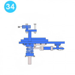 item#34 Eckel Style Backup 4-1/2" Hydra-Shift Body Mounting item#34 Eckel Style Backup 4-1/2" Hydra-Shift Body Mounting