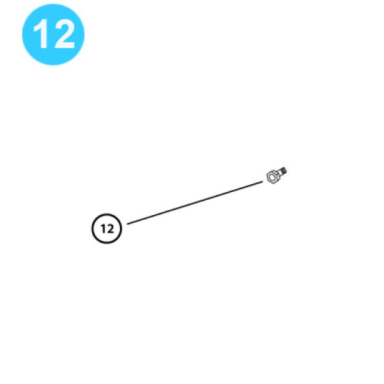 item#12 Cavins Style Spider Model F Cap Screw Cavins Style Spider Model F image