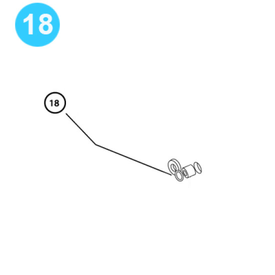 item#18 Cavins Style Spider Model F Retaining Ring Cavins Style Spider Model F image