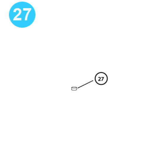 item#27 Cavins Style Spider Model F Nut Cavins Style Spider Model F image