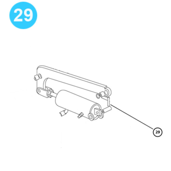item#29 Cavins Style Spider Model F Taper Pin image