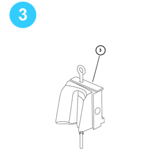 item#3 Cavins Style Spider Model F Semi-Finished Cavins Style Spider Model F image