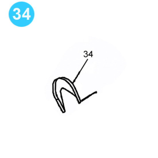 item#34 Wireline Unit (Surveyor) Model Guard, Chain image