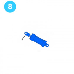 item#8 Eckel Style Backup 5-1/2" Standard Tri Grip Rod Eye item#8 Eckel Style Backup 5-1/2" Standard Tri Grip Rod Eye