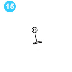 item#15 2" Type B Cameron Style Reset Relief Valve Pin item#15 2" Type B Cameron Style Reset Relief Valve Pin