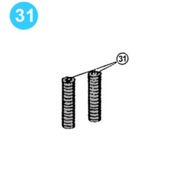item#31 2" Type B Cameron Style Reset Relief Valve Spring, Load item#31 2" Type B Cameron Style Reset Relief Valve Spring, Load