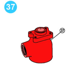 item#37 2" Type B Cameron Style Reset Relief Valve Body item#37 2" Type B Cameron Style Reset Relief Valve Body