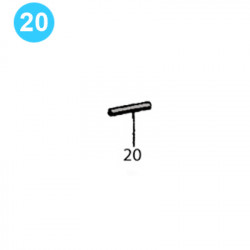item#20 3" Type B Cameron Style Reset Relief Valve Pin item#20 3" Type B Cameron Style Reset Relief Valve Pin