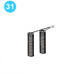 item#31 3" Type B Cameron Style Reset Relief Valve Spring, Load item#31 3" Type B Cameron Style Reset Relief Valve Spring, Load
