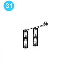 item#31 3" Type C Cameron Style Flanged Body Reset Relief Valve Spring, Load item#31 3" Type C Cameron Style Flanged Body Reset Relief Valve Spring, Load